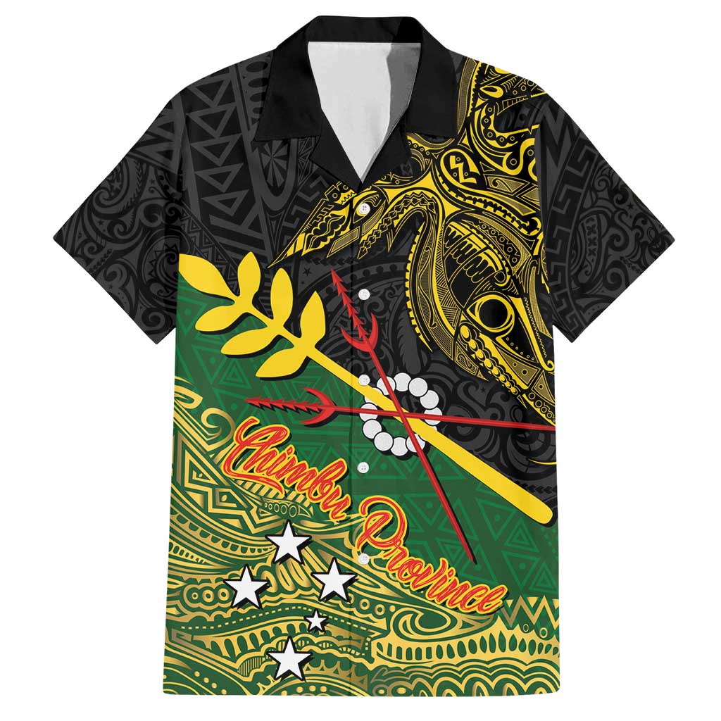 Personalized Chimpu Province Papua New Guinea Family Matching Long Sleeve Bodycon Dress and Hawaiian Shirt Bird-of-paradise Art Tattoo and Melanesian Motifs - Polynesian Pride
