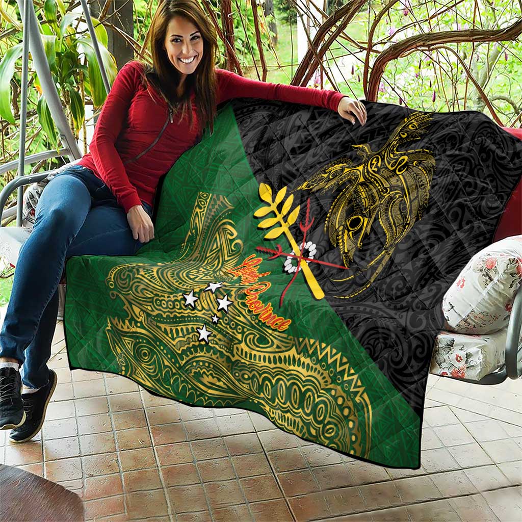 Chimpu Province Papua New Guinea Quilt Bird-of-paradise Art Tattoo and Melanesian Motifs - Polynesian Pride