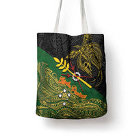 Chimpu Province Papua New Guinea Tote Bag Bird-of-paradise Art Tattoo and Melanesian Motifs LT03 - Polynesian Pride