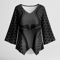 Hawaiian Kakau Art Tattoos Aquaman Style Kimono Sleeve Blouse Special Edition - Polynesian Pride