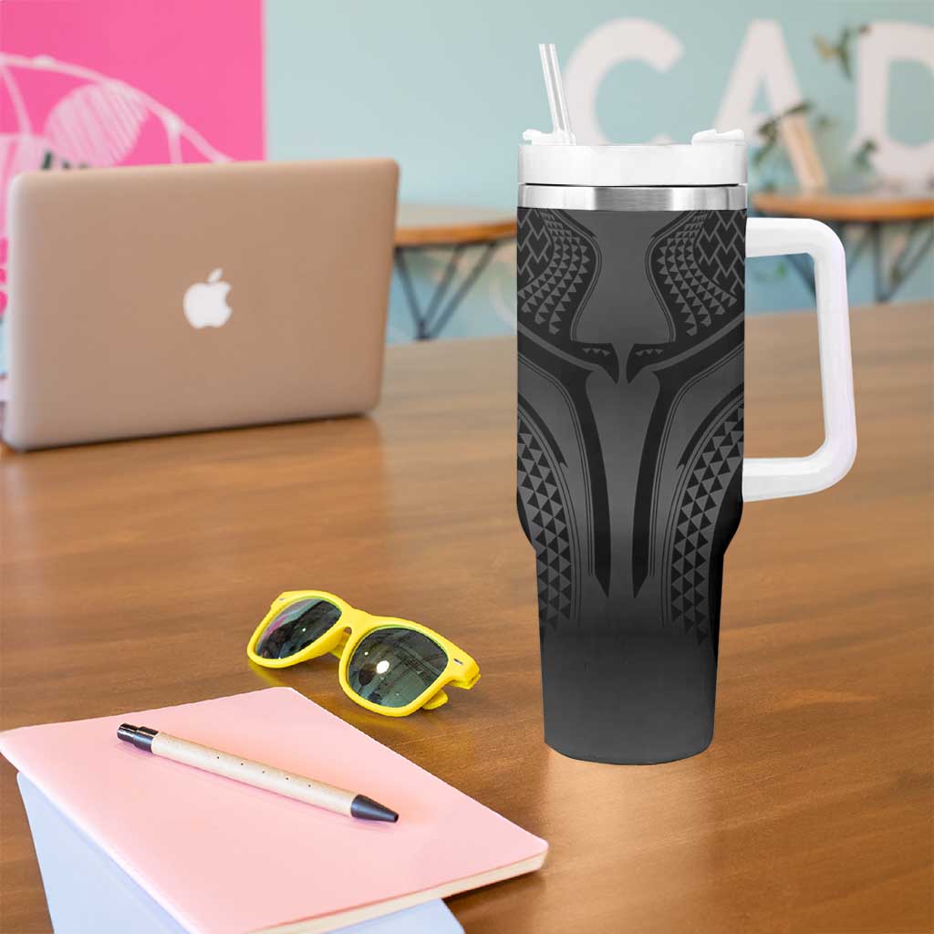 Hawaiian Kakau Art Tattoos Aquaman Style Tumbler With Handle Special Edition - Polynesian Pride