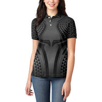 Hawaiian Kakau Art Tattoos Aquaman Style Women Polo Shirt Special Edition - Polynesian Pride