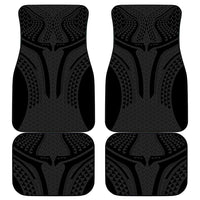 Hawaiian Kakau Art Tattoos Aquaman Style Car Mats Black Version - Polynesian Pride