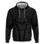 Hawaiian Kakau Art Tattoos Aquaman Style Hoodie Black Version - Polynesian Pride