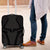 Hawaiian Kakau Art Tattoos Aquaman Style Luggage Cover Black Version - Polynesian Pride