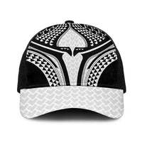 Hawaiian Kakau Art Tattoos Aquaman Style Baseball Net Cap White Version - Polynesian Pride
