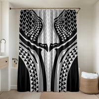 Hawaiian Kakau Art Tattoos Aquaman Style Bathroom Set White Version - Polynesian Pride