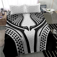 Hawaiian Kakau Art Tattoos Aquaman Style Bedding Set White Version - Polynesian Pride