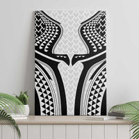 Hawaiian Kakau Art Tattoos Aquaman Style Canvas Wall Art White Version - Polynesian Pride