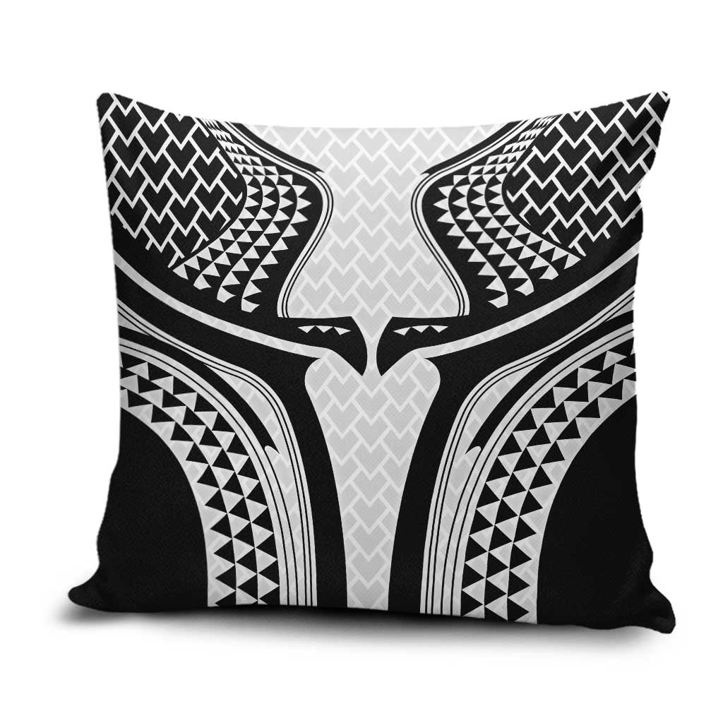 Hawaiian Kakau Art Tattoos Aquaman Style Pillow Cover White Version - Polynesian Pride