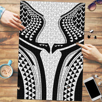 Hawaiian Kakau Art Tattoos Aquaman Style Puzzle White Version - Polynesian Pride