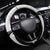 Hawaiian Kakau Art Tattoos Aquaman Style Steering Wheel Cover White Version - Polynesian Pride