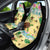 Aloha Turtle Family on The Beach Car Seat Cover with Hawaiian Colorful Plumeria