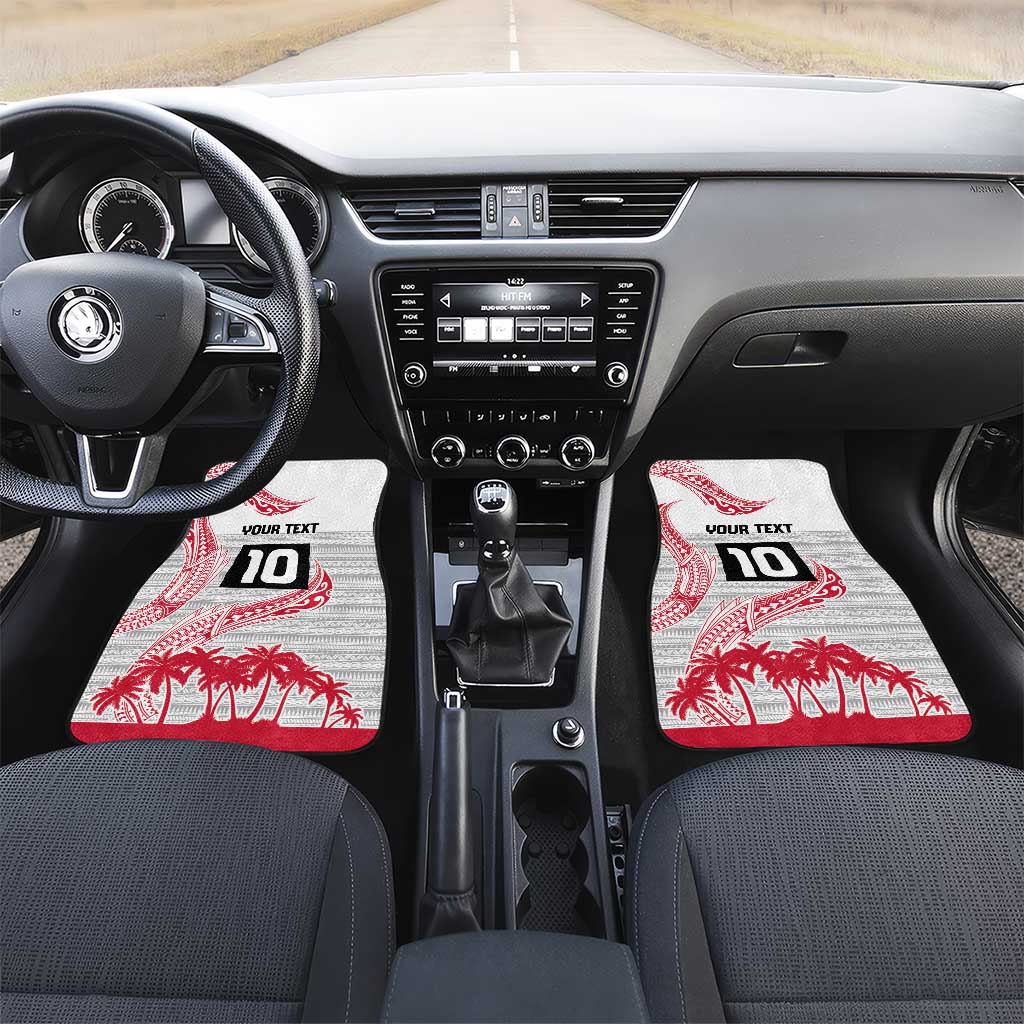 Cook Islands Marathon 2025-Pursuit in Paradise Car Mats Red Color