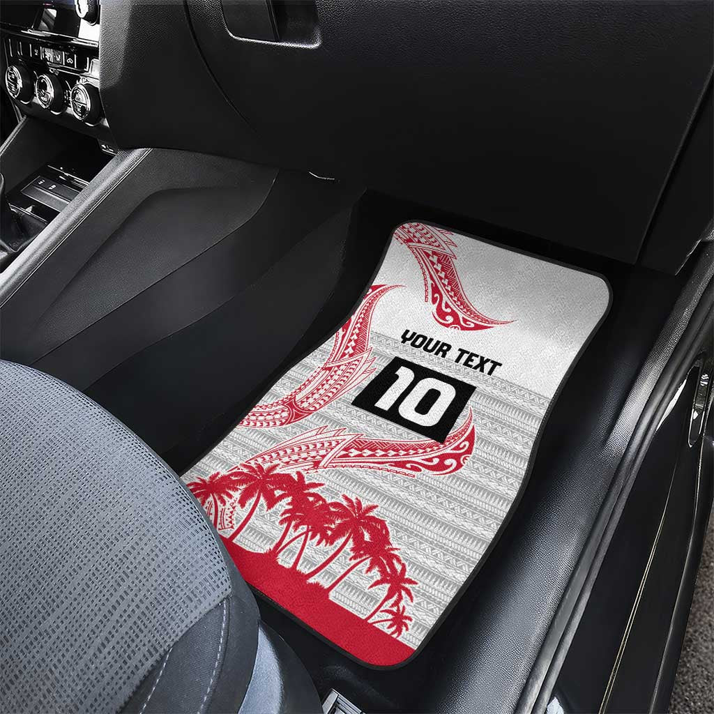 Cook Islands Marathon 2025-Pursuit in Paradise Car Mats Red Color
