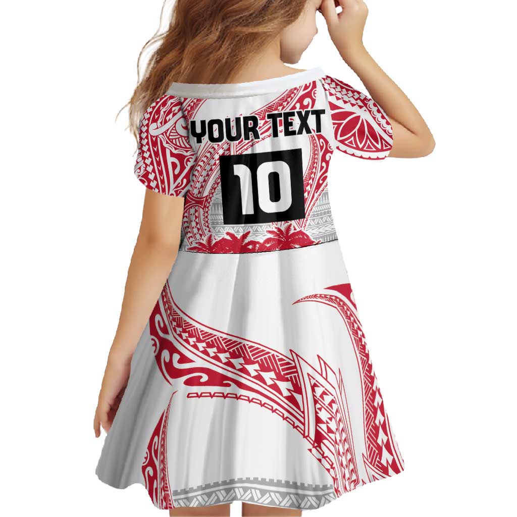 Cook Islands Marathon 2025-Pursuit in Paradise Family Matching Off Shoulder Maxi Dress and Hawaiian Shirt Red Color LT03 - Polynesian Pride