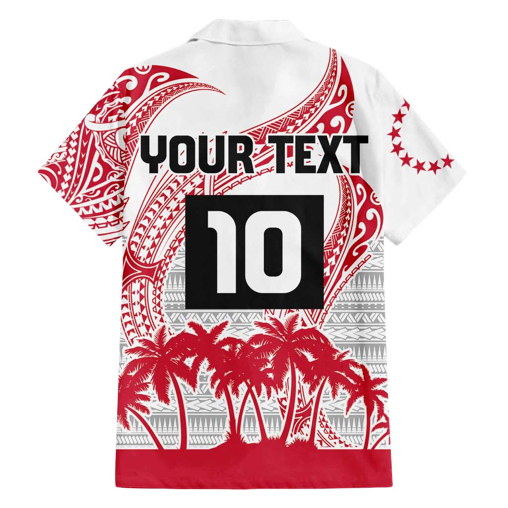Cook Islands Marathon 2025-Pursuit in Paradise Family Matching Tank Maxi Dress and Hawaiian Shirt Red Color LT03 - Polynesian Pride