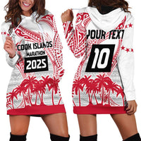 Cook Islands Marathon 2025-Pursuit in Paradise Hoodie Dress Red Color