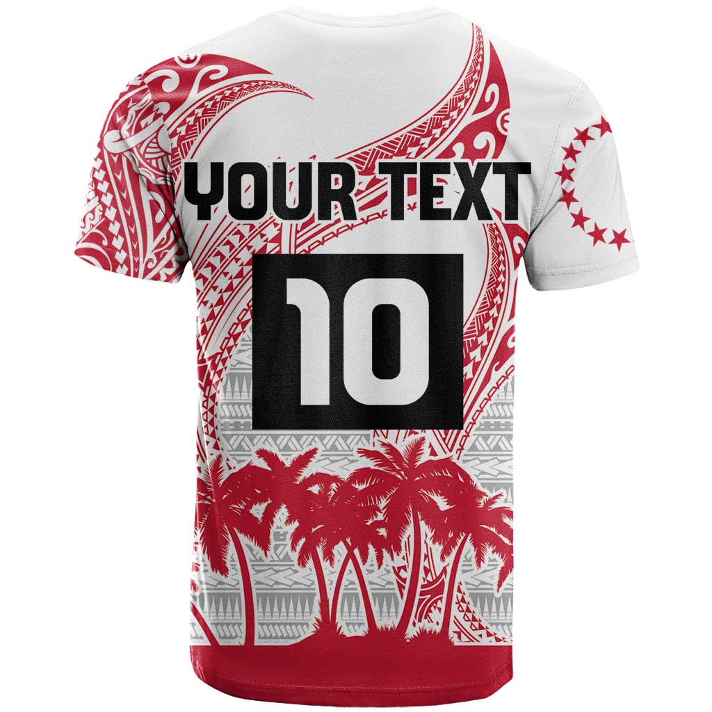 Cook Islands Marathon 2025-Pursuit in Paradise T Shirt Red Color LT03 - Polynesian Pride
