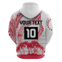 Cook Islands Marathon 2025-Pursuit in Paradise Zip Hoodie Red Color