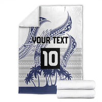 Cook Islands Marathon 2025-Pursuit in Paradise Blanket Blue Color