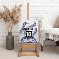 Cook Islands Marathon 2025-Pursuit in Paradise Canvas Wall Art Blue Color