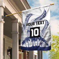 Cook Islands Marathon 2025-Pursuit in Paradise Garden Flag Blue Color