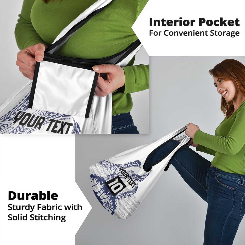 Cook Islands Marathon 2025-Pursuit in Paradise Grocery Bag Blue Color