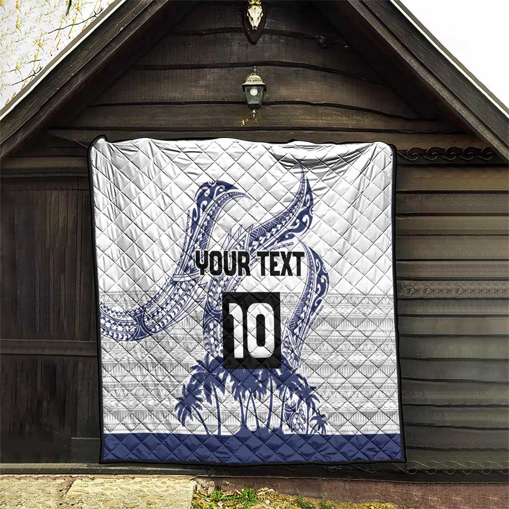 Cook Islands Marathon 2025-Pursuit in Paradise Quilt Blue Color LT03 - Polynesian Pride