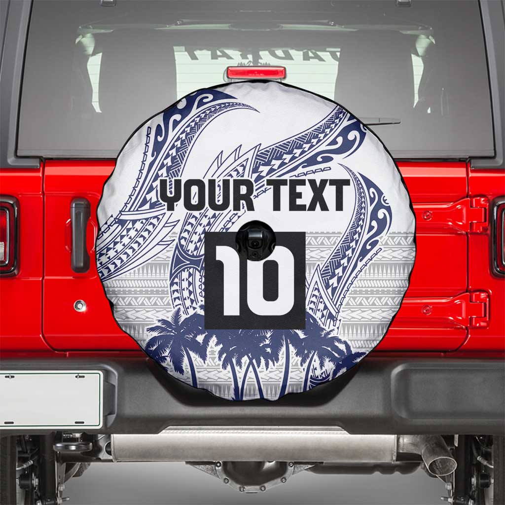 Cook Islands Marathon 2025-Pursuit in Paradise Spare Tire Cover Blue Color