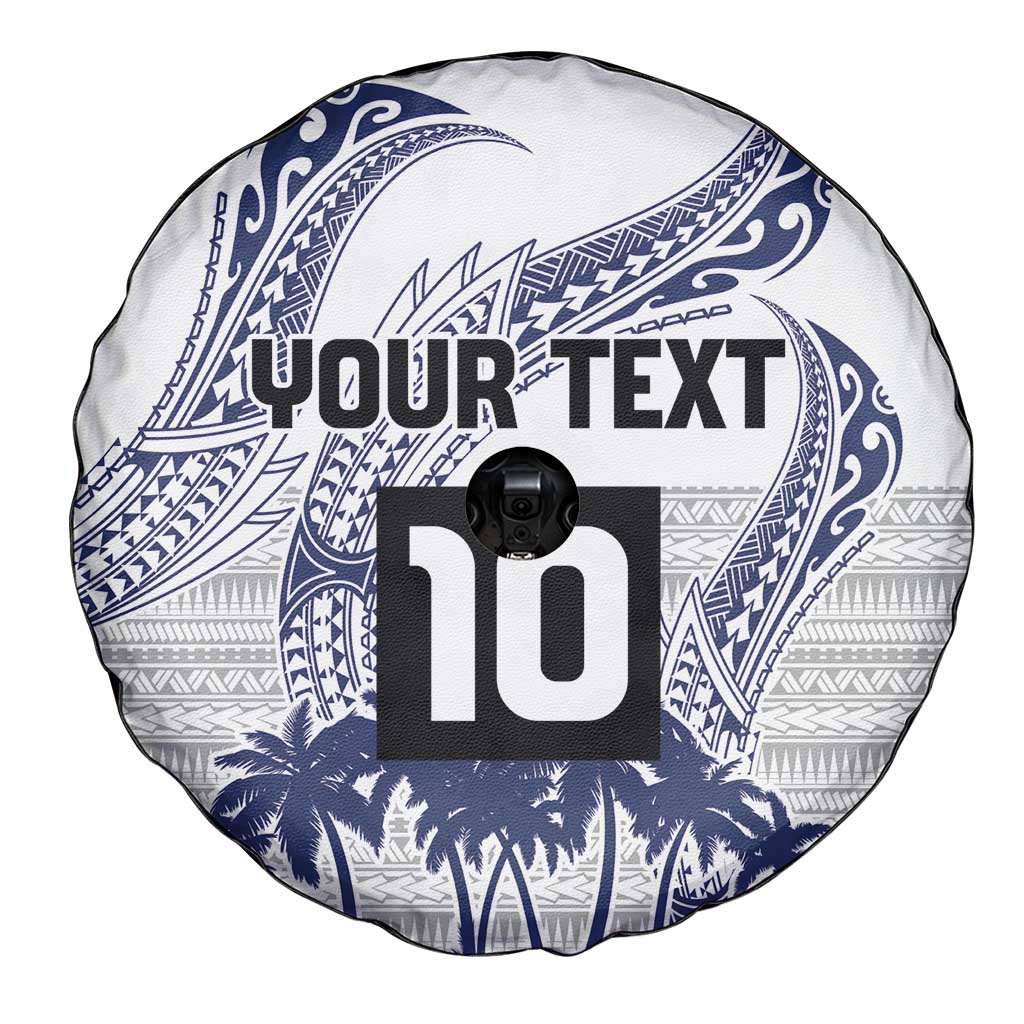 Cook Islands Marathon 2025-Pursuit in Paradise Spare Tire Cover Blue Color