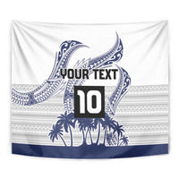 Cook Islands Marathon 2025-Pursuit in Paradise Tapestry Blue Color