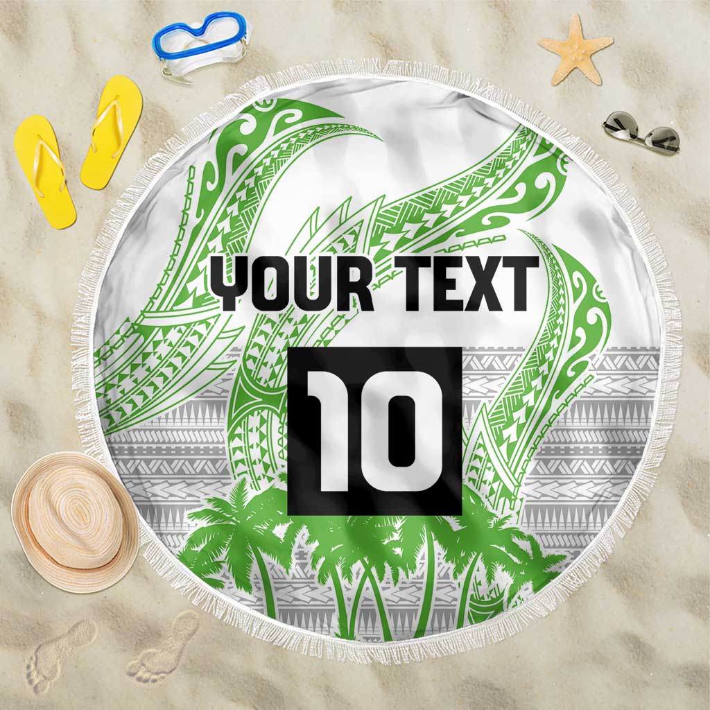 Cook Islands Marathon 2025-Pursuit in Paradise Beach Blanket Green Color