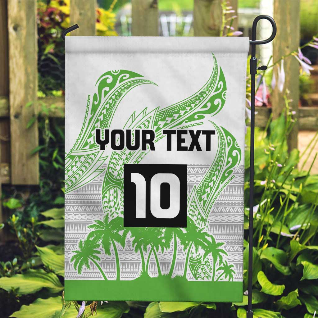 Cook Islands Marathon 2025-Pursuit in Paradise Garden Flag Green Color