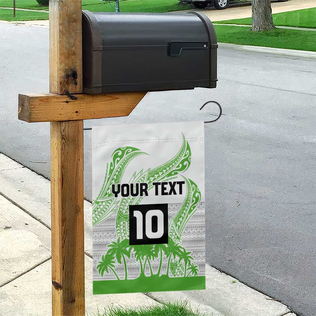 Cook Islands Marathon 2025-Pursuit in Paradise Garden Flag Green Color