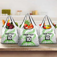 Cook Islands Marathon 2025-Pursuit in Paradise Grocery Bag Green Color