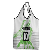 Cook Islands Marathon 2025-Pursuit in Paradise Grocery Bag Green Color