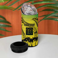 Cook Islands Marathon 2025-Pursuit in Paradise 4 in 1 Can Cooler Tumbler Special Edition LT03 - Polynesian Pride