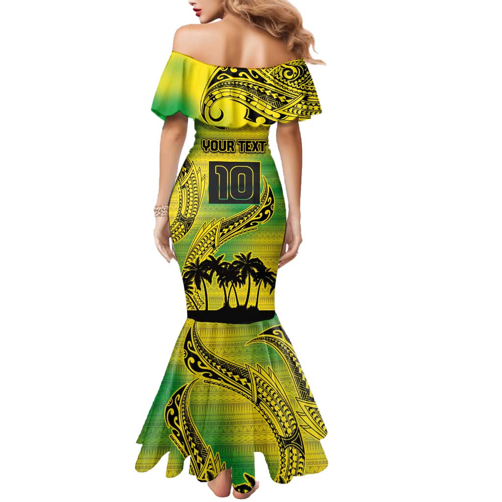 Cook Islands Marathon 2025-Pursuit in Paradise Family Matching Mermaid Dress and Hawaiian Shirt Special Edition LT03 - Polynesian Pride