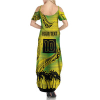 Cook Islands Marathon 2025-Pursuit in Paradise Family Matching Summer Maxi Dress and Hawaiian Shirt Special Edition LT03 - Polynesian Pride