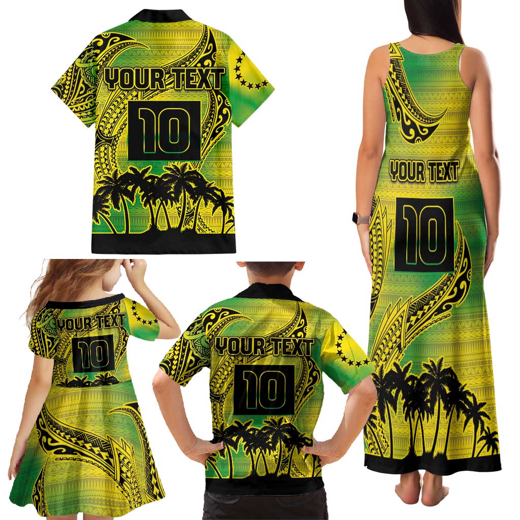 Cook Islands Marathon 2025-Pursuit in Paradise Family Matching Tank Maxi Dress and Hawaiian Shirt Special Edition LT03 - Polynesian Pride