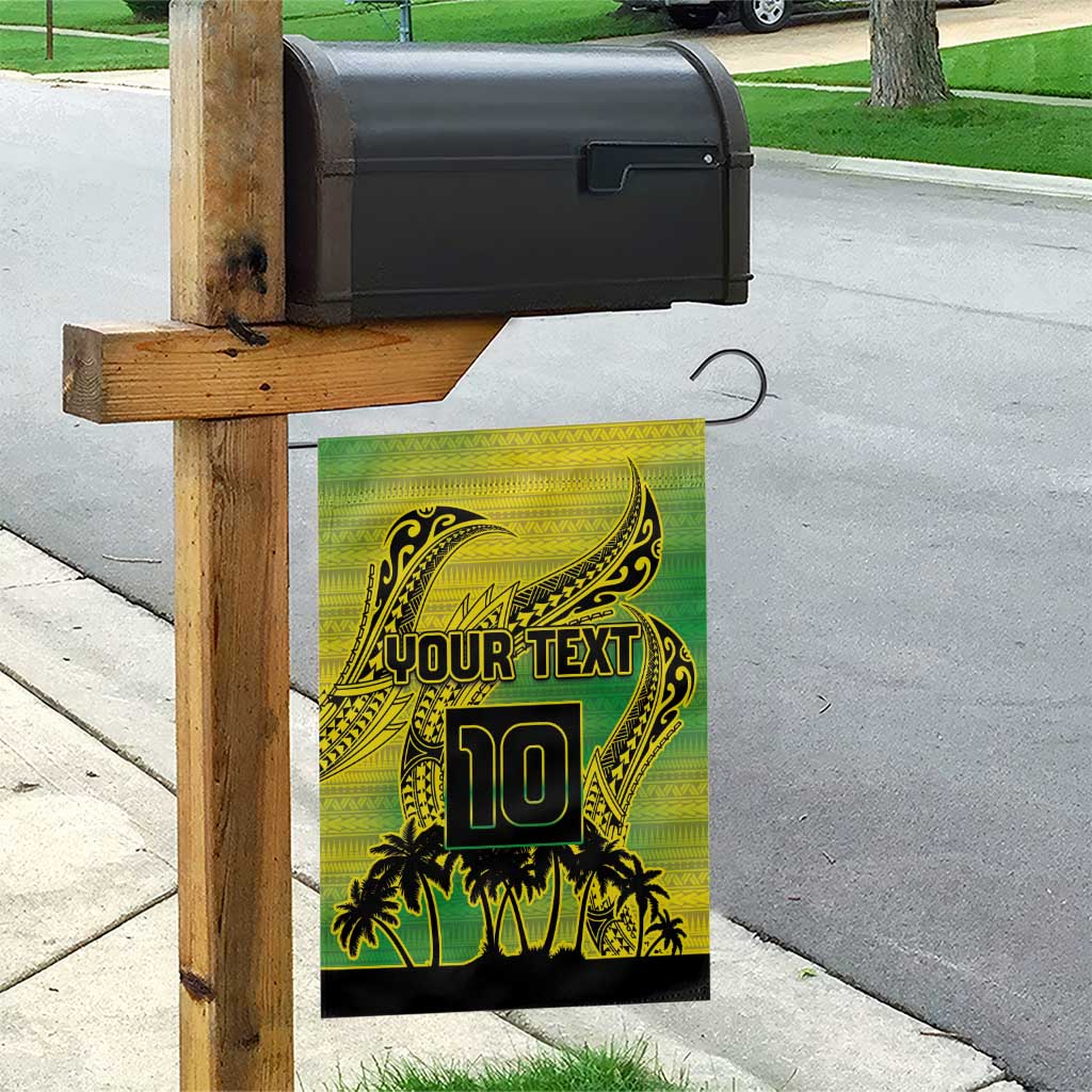 Cook Islands Marathon 2025-Pursuit in Paradise Garden Flag Special Edition