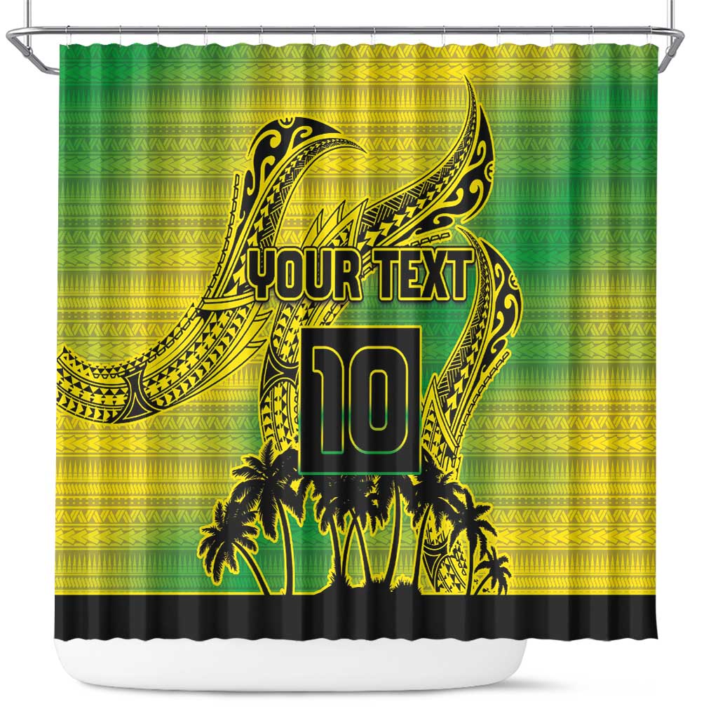 Cook Islands Marathon 2025-Pursuit in Paradise Shower Curtain Special Edition