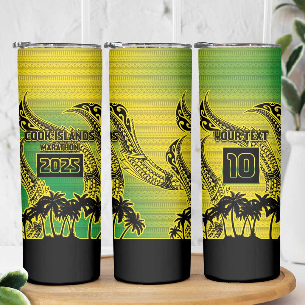 Cook Islands Marathon 2025-Pursuit in Paradise Skinny Tumbler Special Edition LT03 - Polynesian Pride