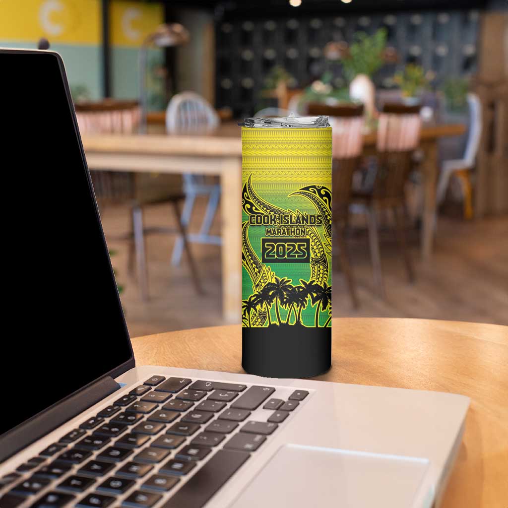 Cook Islands Marathon 2025-Pursuit in Paradise Skinny Tumbler Special Edition LT03 - Polynesian Pride