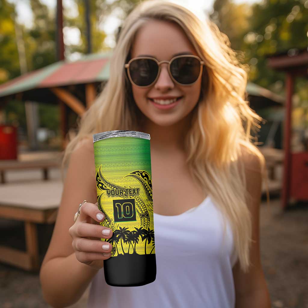 Cook Islands Marathon 2025-Pursuit in Paradise Skinny Tumbler Special Edition LT03 - Polynesian Pride