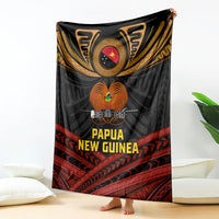 Papua New Guinea Bird-of-Paradise Blanket Coat of Arms and Tribal Patterns LT03 - Polynesian Pride