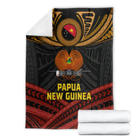 Papua New Guinea Bird-of-Paradise Blanket Coat of Arms and Tribal Patterns LT03 - Polynesian Pride