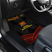 Papua New Guinea Bird-of-Paradise Car Mats Coat of Arms and Tribal Patterns