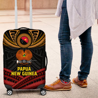 Papua New Guinea Bird-of-Paradise Luggage Cover Coat of Arms and Tribal Patterns